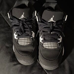 Jordan Kids Sneakers Black and White
